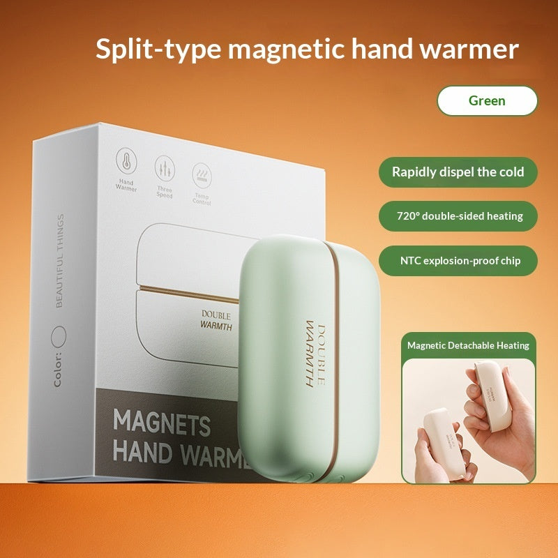 USB Rechargeable Hand Warmer for Instant, Safe Heat