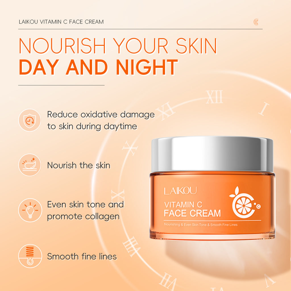 Vitamin C Hydrating Cream for Smooth, Glowing, Revitalized Skin