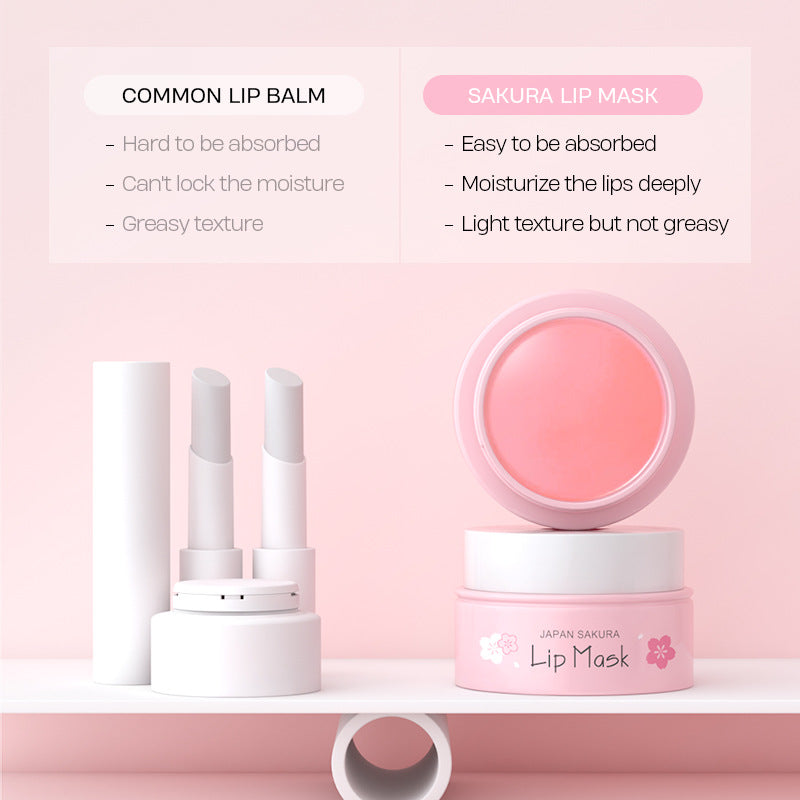 Hydrate & Smooth Your Lips with Sakura Lip Mask